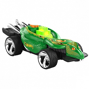 Электромеханическая машинка Hot Wheels со светом и звуком – Питон, зелёная, 23 см (Toy State, HW90514) Электромеханическая машинка Hot Wheels со светом и звуком – Питон, зелёная, 23 см (Toy State, HW90514)